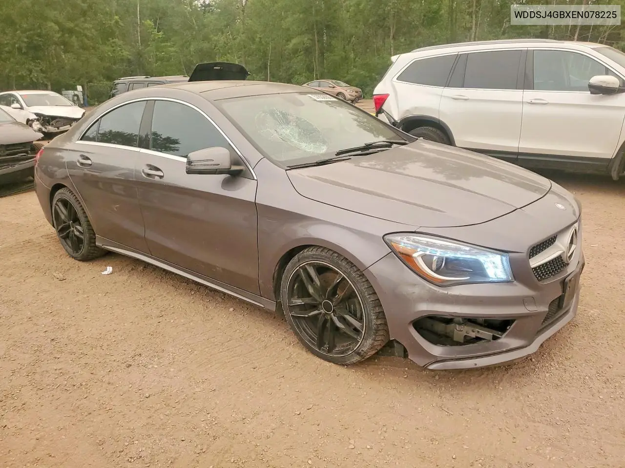 2014 Mercedes-Benz Cla 250 4Matic VIN: WDDSJ4GBXEN078225 Lot: 57832056