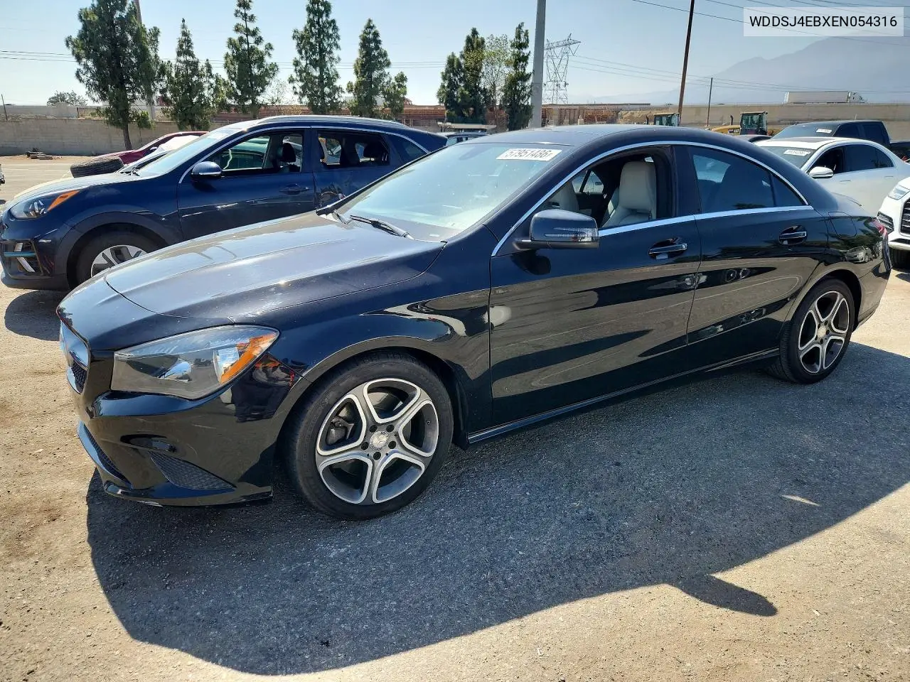 2014 Mercedes-Benz Cla 250 VIN: WDDSJ4EBXEN054316 Lot: 57951486