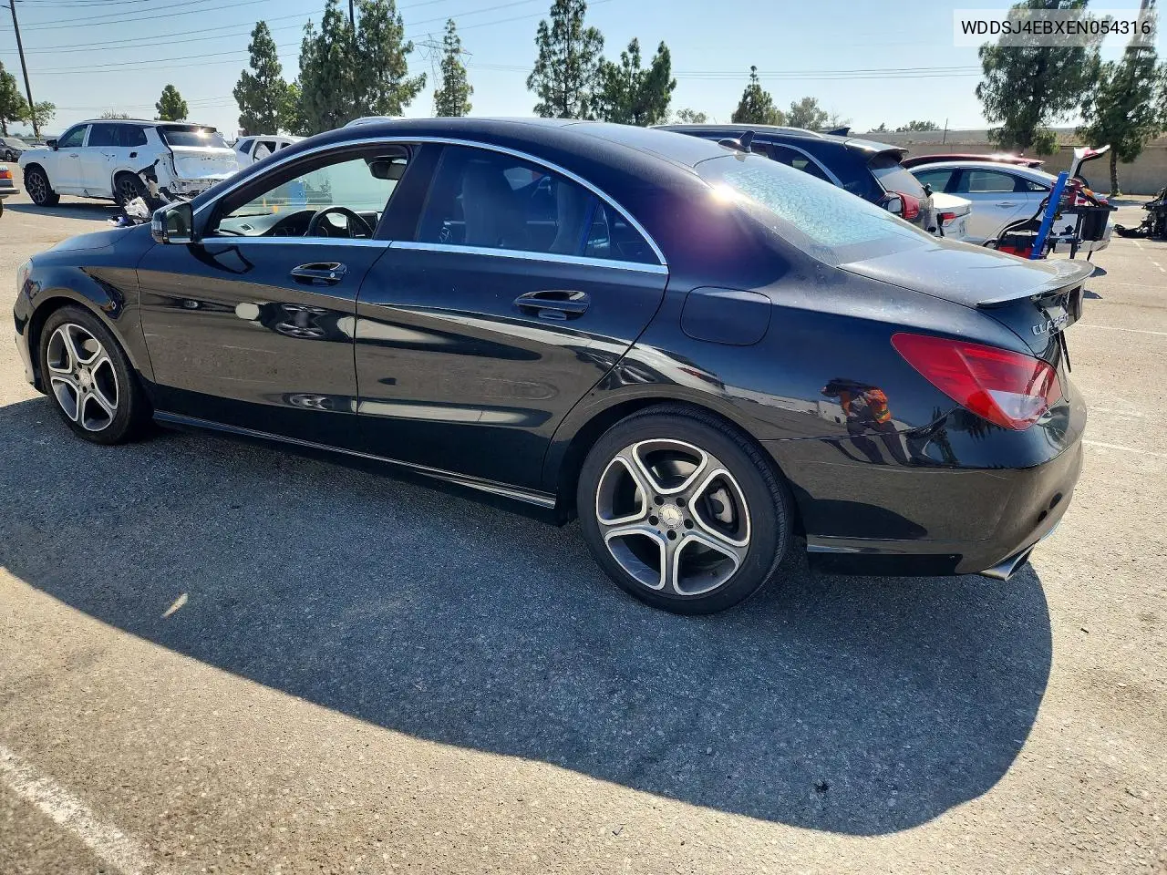 2014 Mercedes-Benz Cla 250 VIN: WDDSJ4EBXEN054316 Lot: 57951486