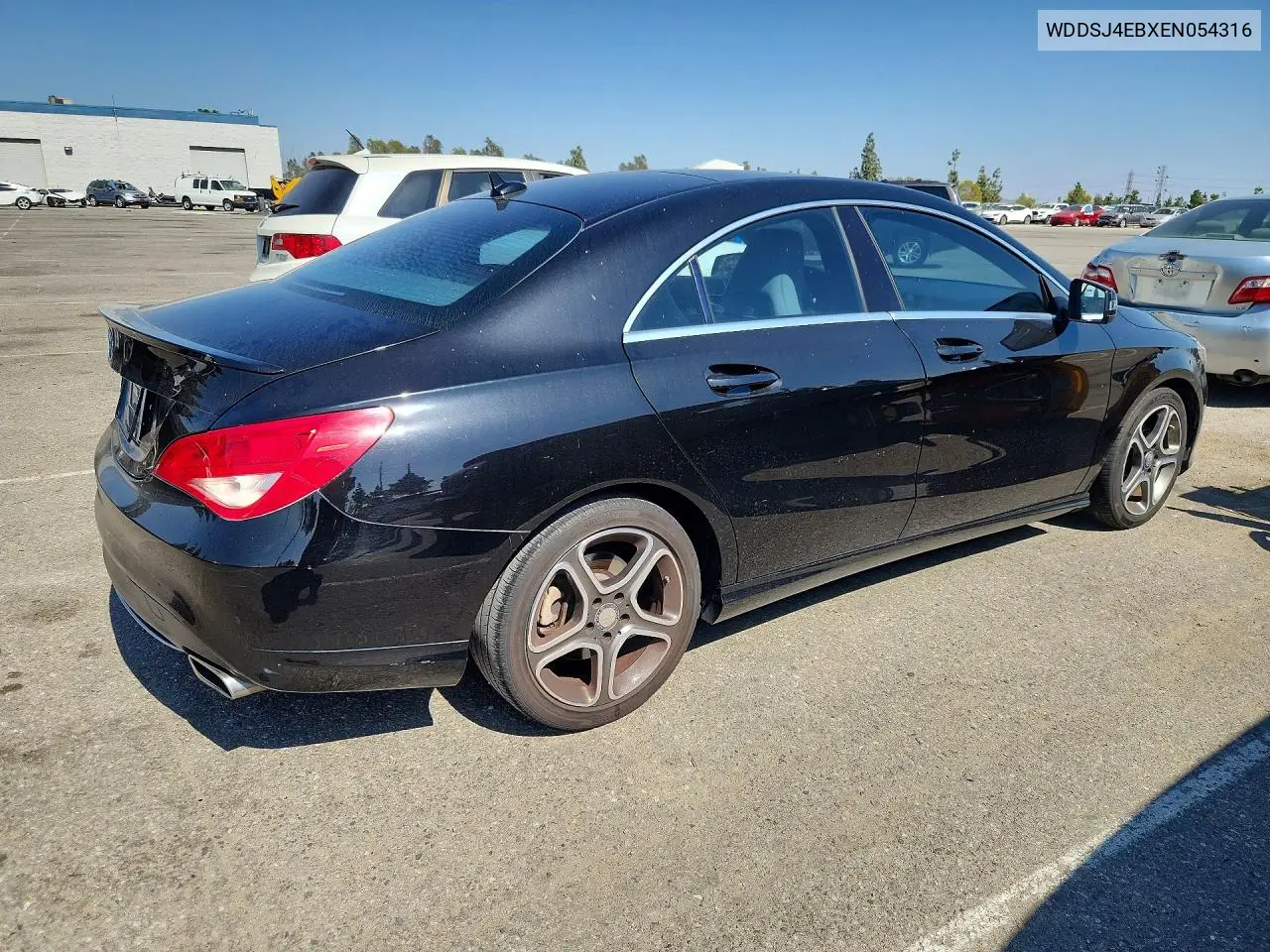 2014 Mercedes-Benz Cla 250 VIN: WDDSJ4EBXEN054316 Lot: 57951486