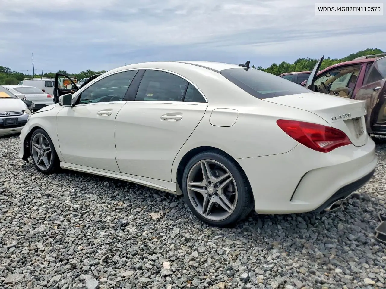 2014 Mercedes-Benz Cla 250 4Matic VIN: WDDSJ4GB2EN110570 Lot: 58320916