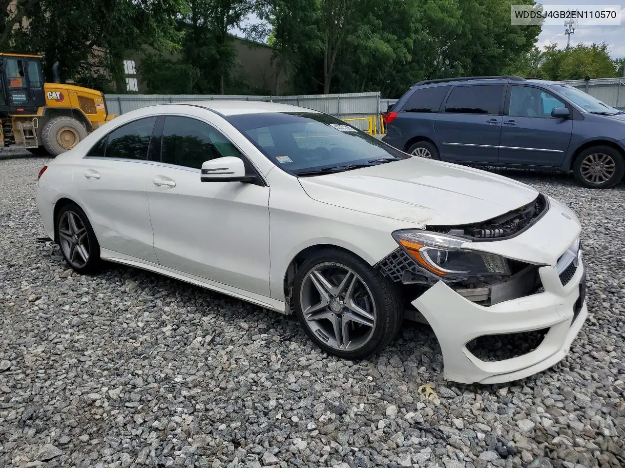 2014 Mercedes-Benz Cla 250 4Matic VIN: WDDSJ4GB2EN110570 Lot: 58320916