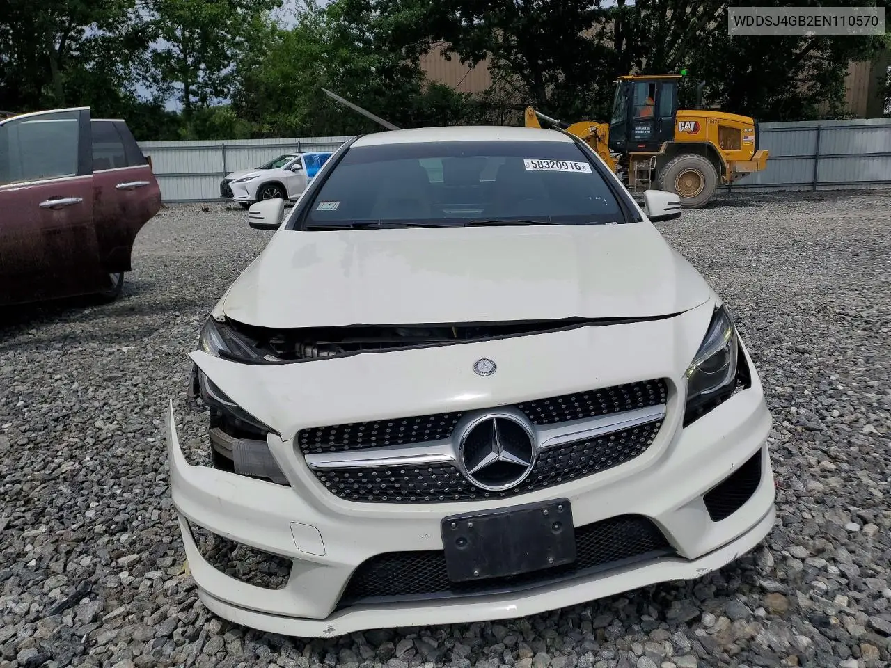 2014 Mercedes-Benz Cla 250 4Matic VIN: WDDSJ4GB2EN110570 Lot: 58320916