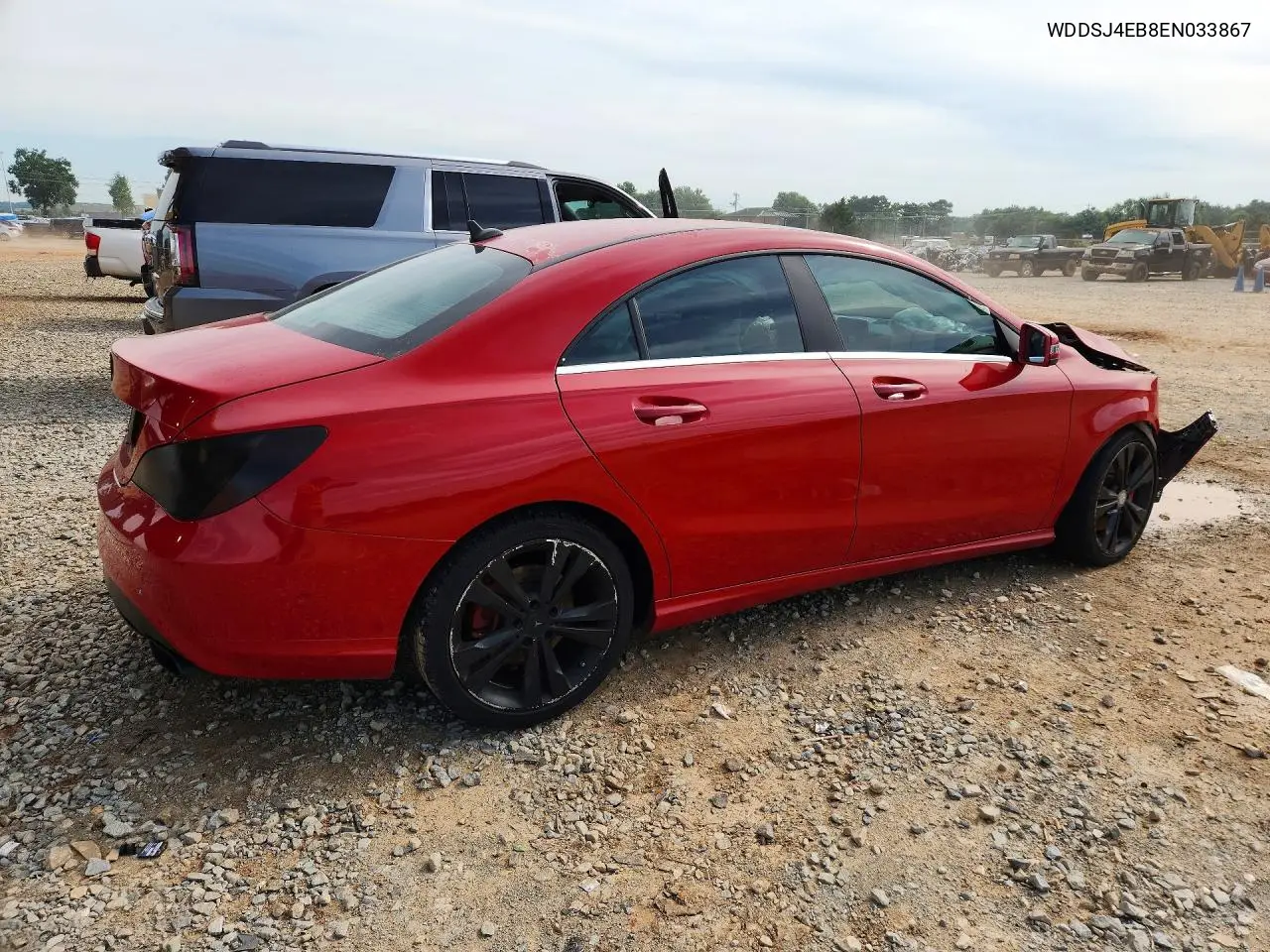 2014 Mercedes-Benz Cla 250 VIN: WDDSJ4EB8EN033867 Lot: 58323756