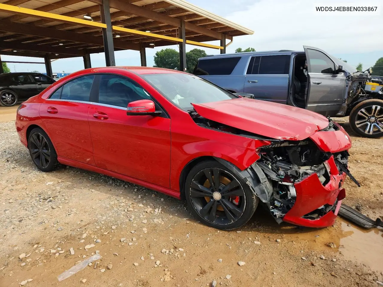 2014 Mercedes-Benz Cla 250 VIN: WDDSJ4EB8EN033867 Lot: 58323756