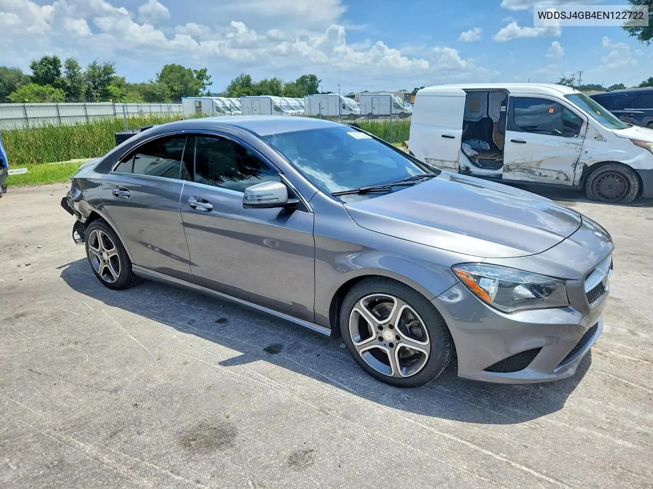 2014 Mercedes-Benz Cla 250 4Matic VIN: WDDSJ4GB4EN122722 Lot: 58721236