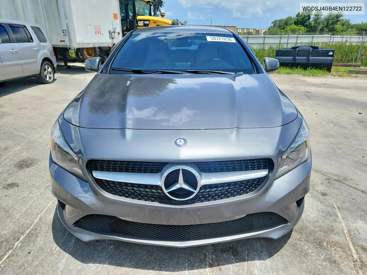 2014 Mercedes-Benz Cla 250 4Matic VIN: WDDSJ4GB4EN122722 Lot: 58721236