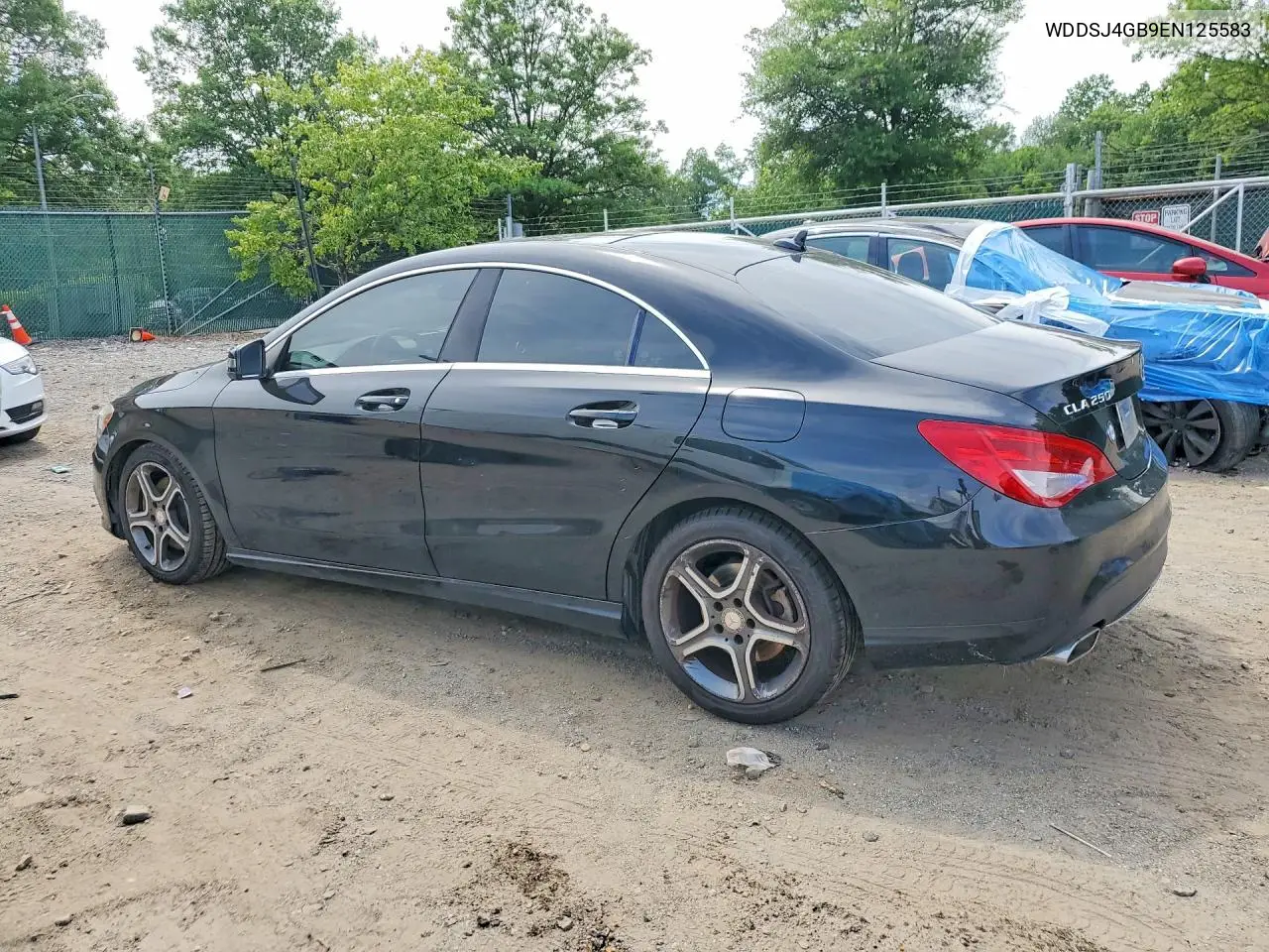 2014 Mercedes-Benz Cla 250 4Matic VIN: WDDSJ4GB9EN125583 Lot: 58748516