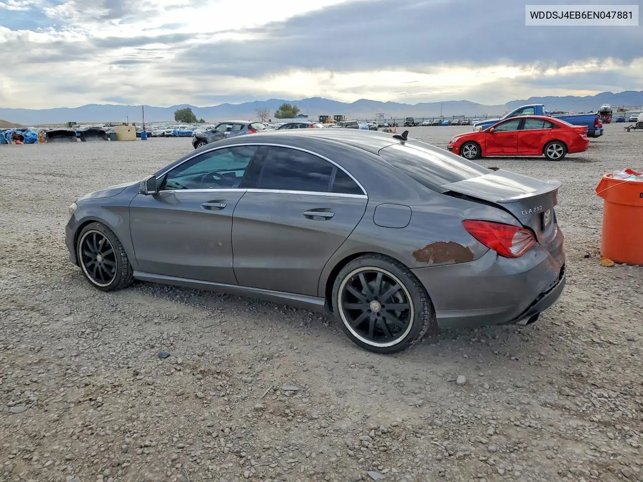 2014 Mercedes-Benz Cla 250 VIN: WDDSJ4EB6EN047881 Lot: 58941976