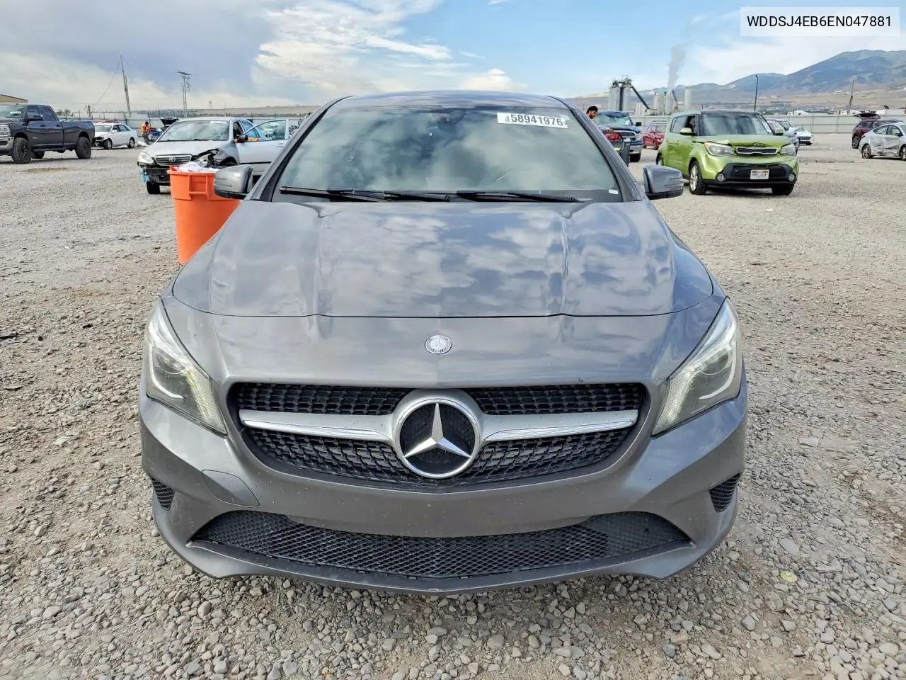 2014 Mercedes-Benz Cla 250 VIN: WDDSJ4EB6EN047881 Lot: 58941976