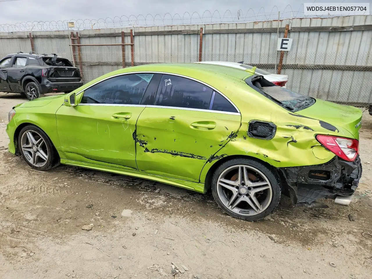 2014 Mercedes-Benz Cla 250 VIN: WDDSJ4EB1EN057704 Lot: 59011186
