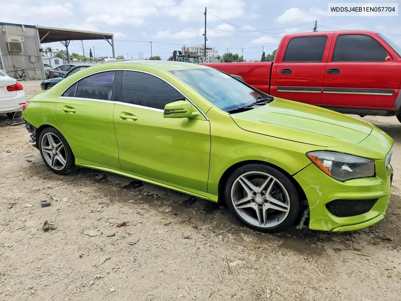 2014 Mercedes-Benz Cla 250 VIN: WDDSJ4EB1EN057704 Lot: 59011186