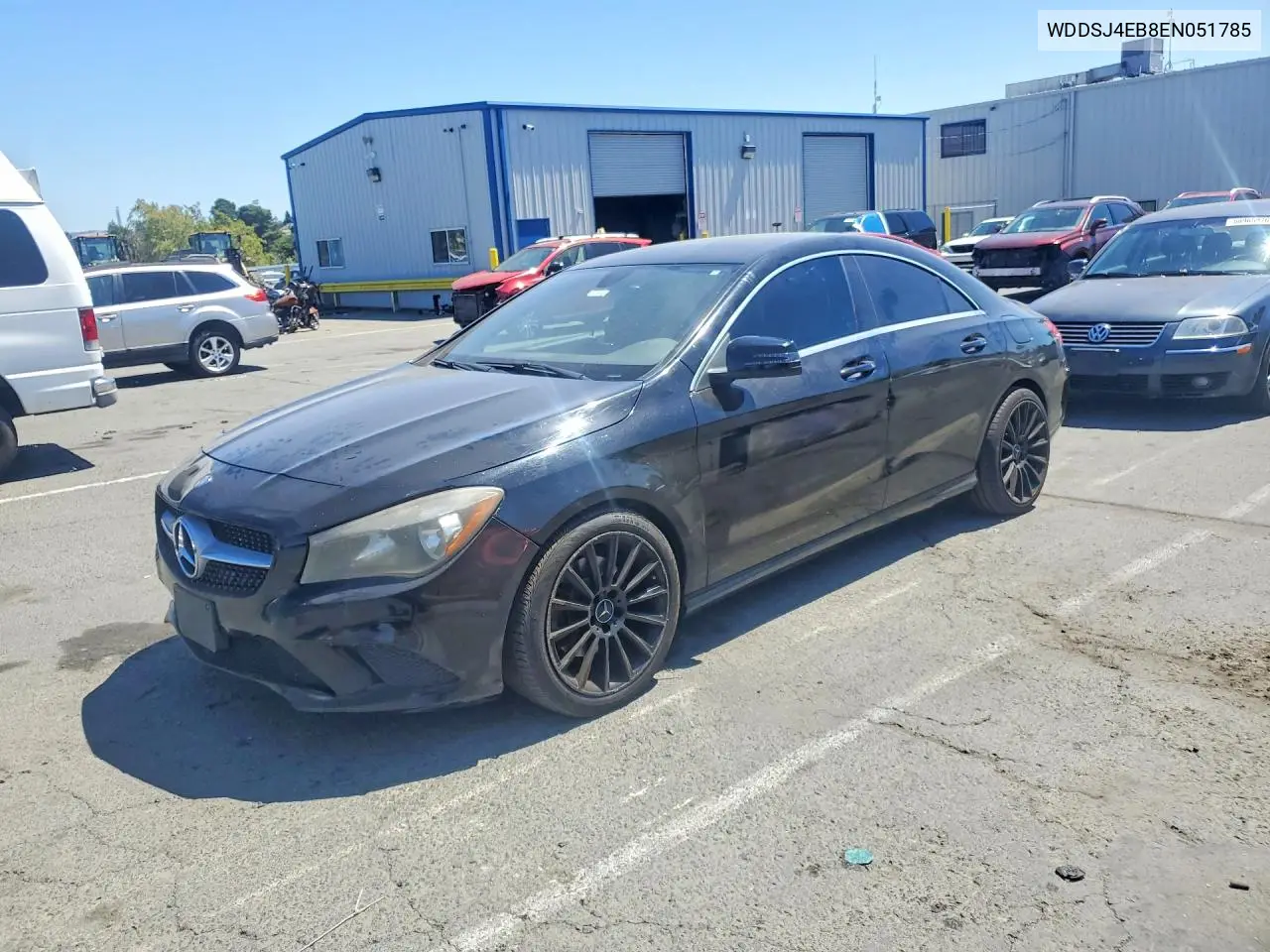 2014 Mercedes-Benz Cla 250 VIN: WDDSJ4EB8EN051785 Lot: 59060916