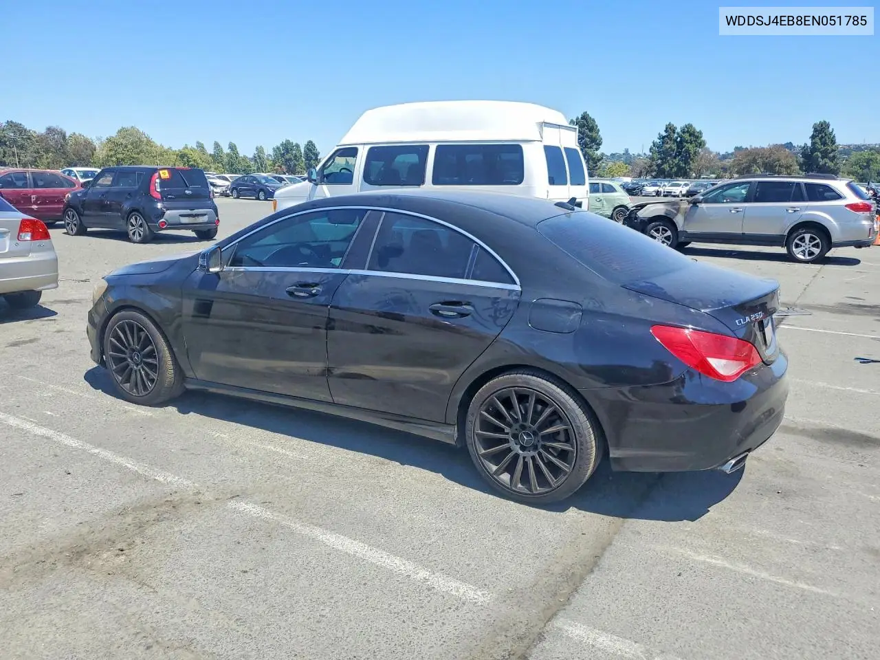 2014 Mercedes-Benz Cla 250 VIN: WDDSJ4EB8EN051785 Lot: 59060916