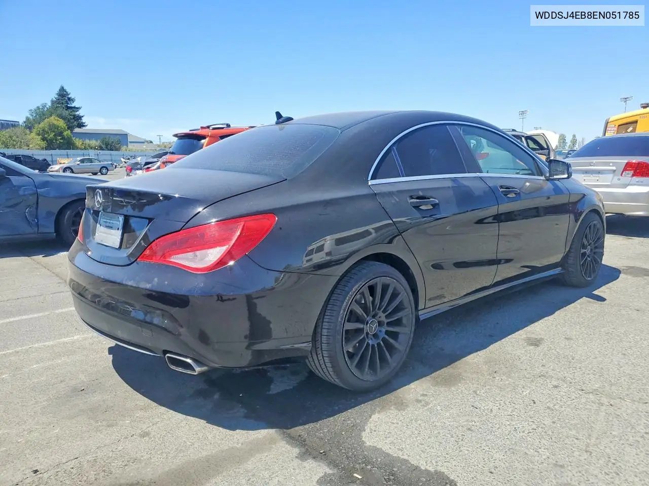 2014 Mercedes-Benz Cla 250 VIN: WDDSJ4EB8EN051785 Lot: 59060916