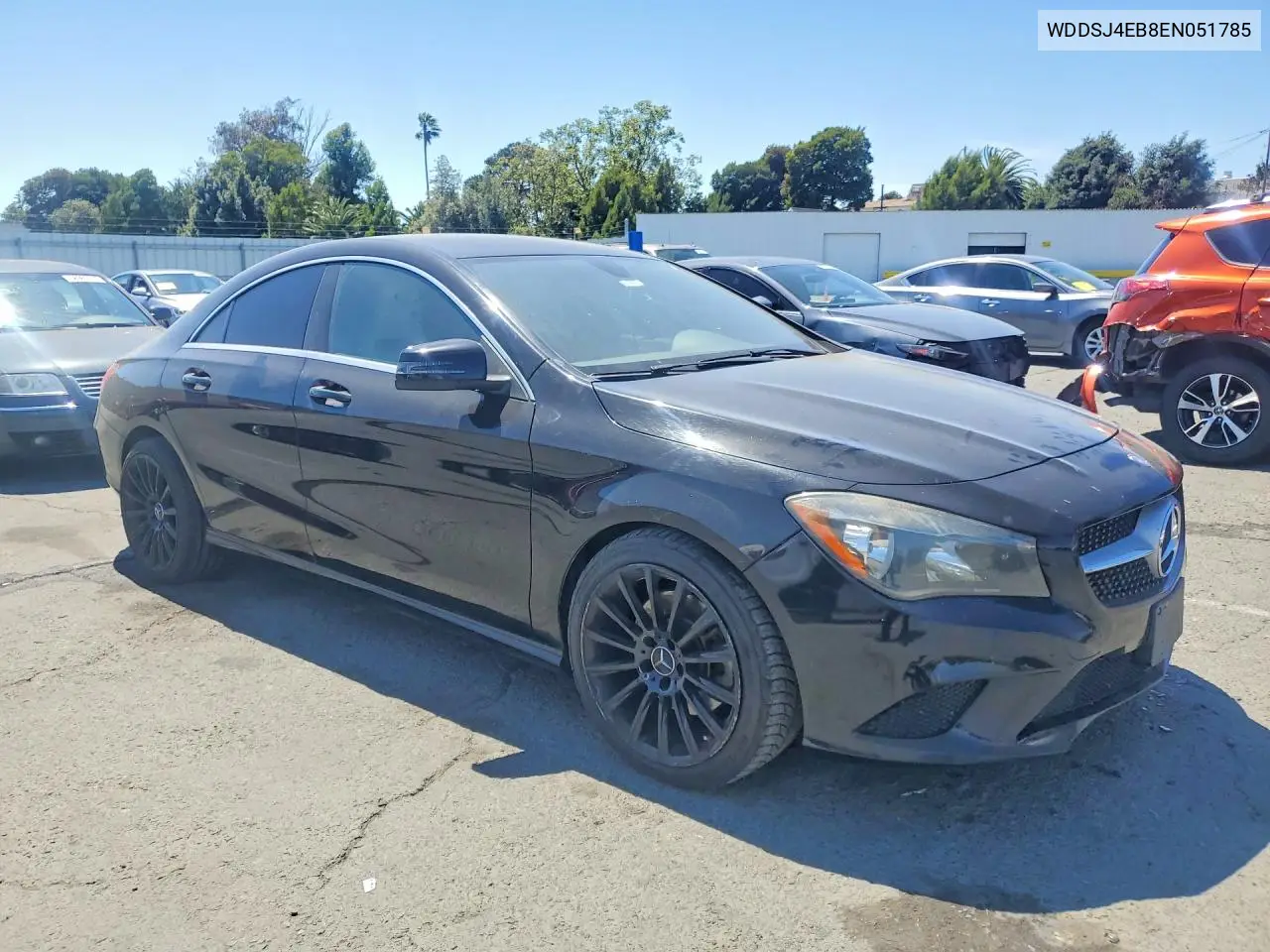 2014 Mercedes-Benz Cla 250 VIN: WDDSJ4EB8EN051785 Lot: 59060916
