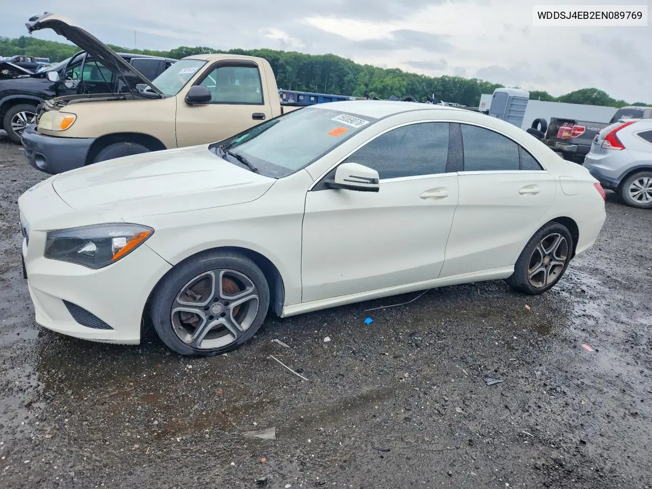 2014 Mercedes-Benz Cla 250 VIN: WDDSJ4EB2EN089769 Lot: 59369076