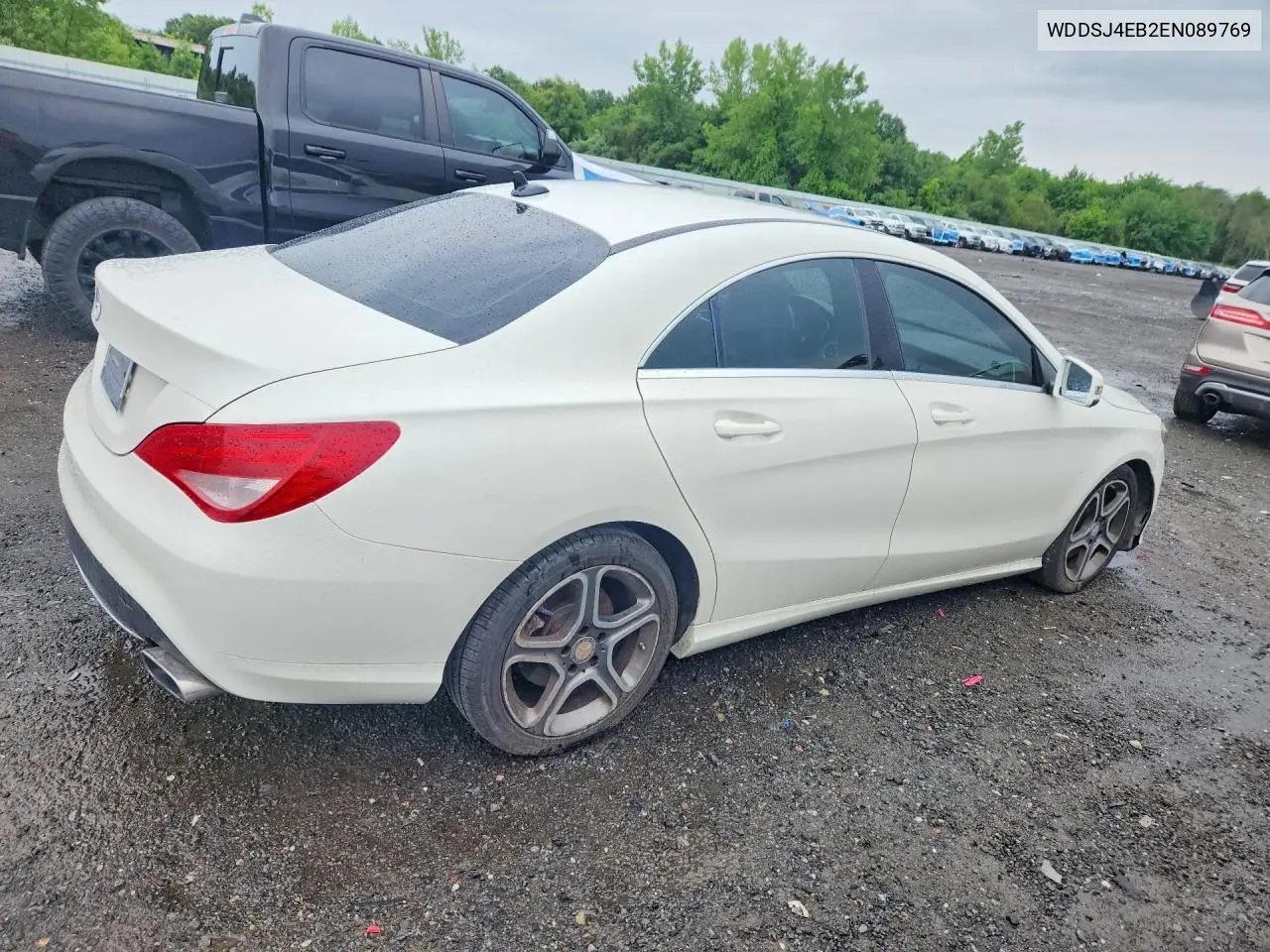 2014 Mercedes-Benz Cla 250 VIN: WDDSJ4EB2EN089769 Lot: 59369076