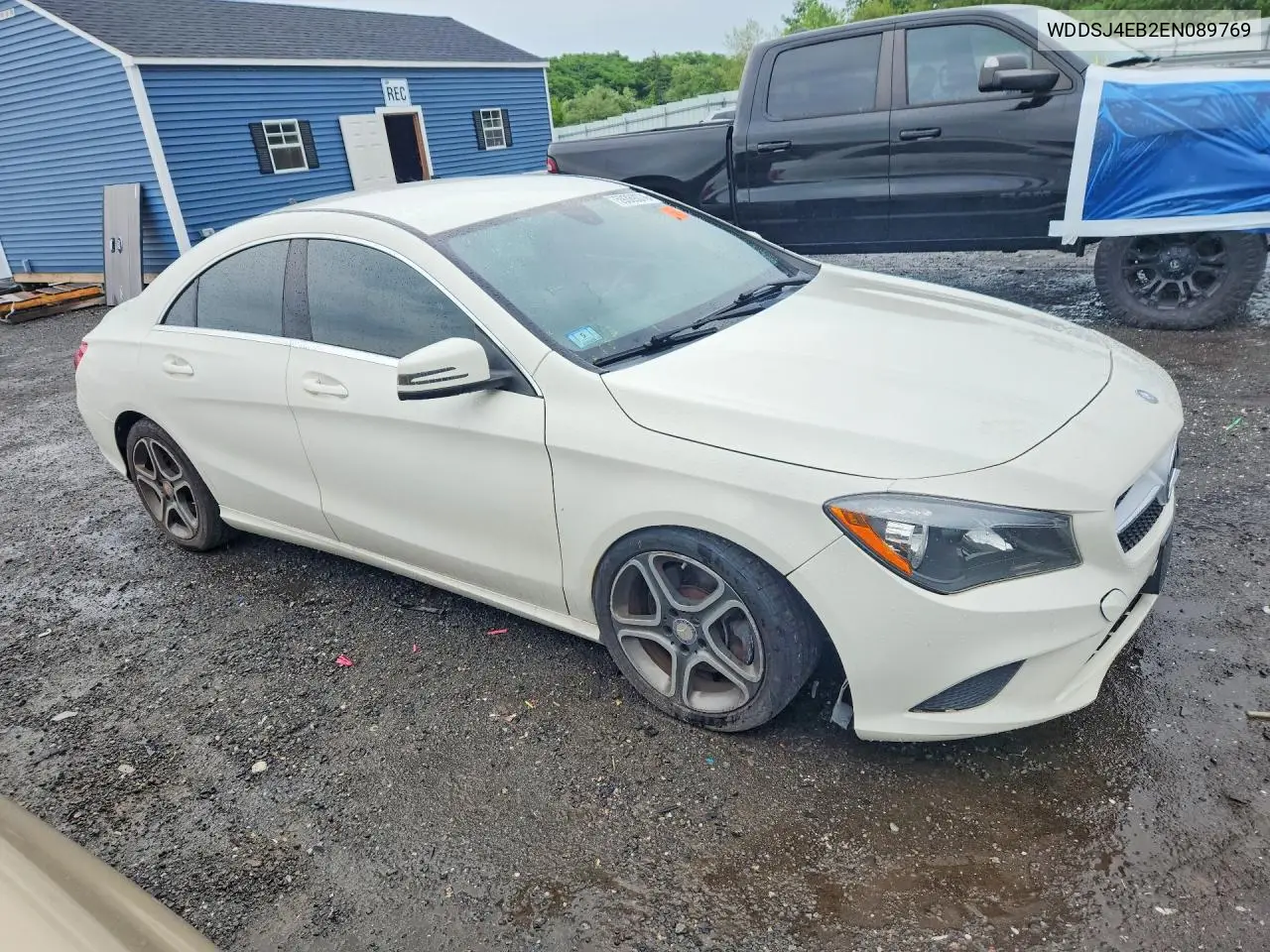 2014 Mercedes-Benz Cla 250 VIN: WDDSJ4EB2EN089769 Lot: 59369076