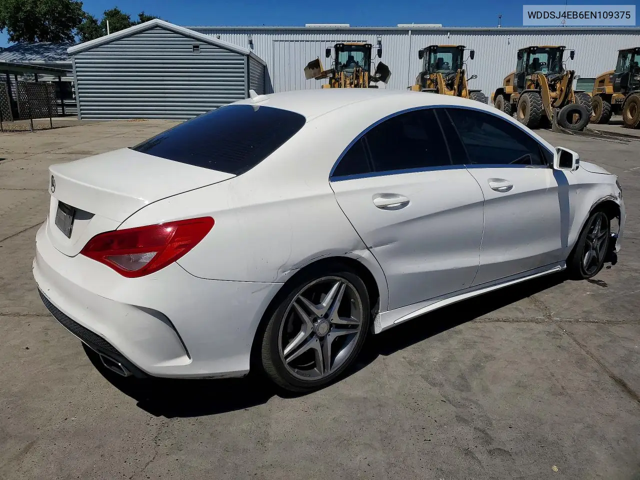 2014 Mercedes-Benz Cla 250 VIN: WDDSJ4EB6EN109375 Lot: 59401616