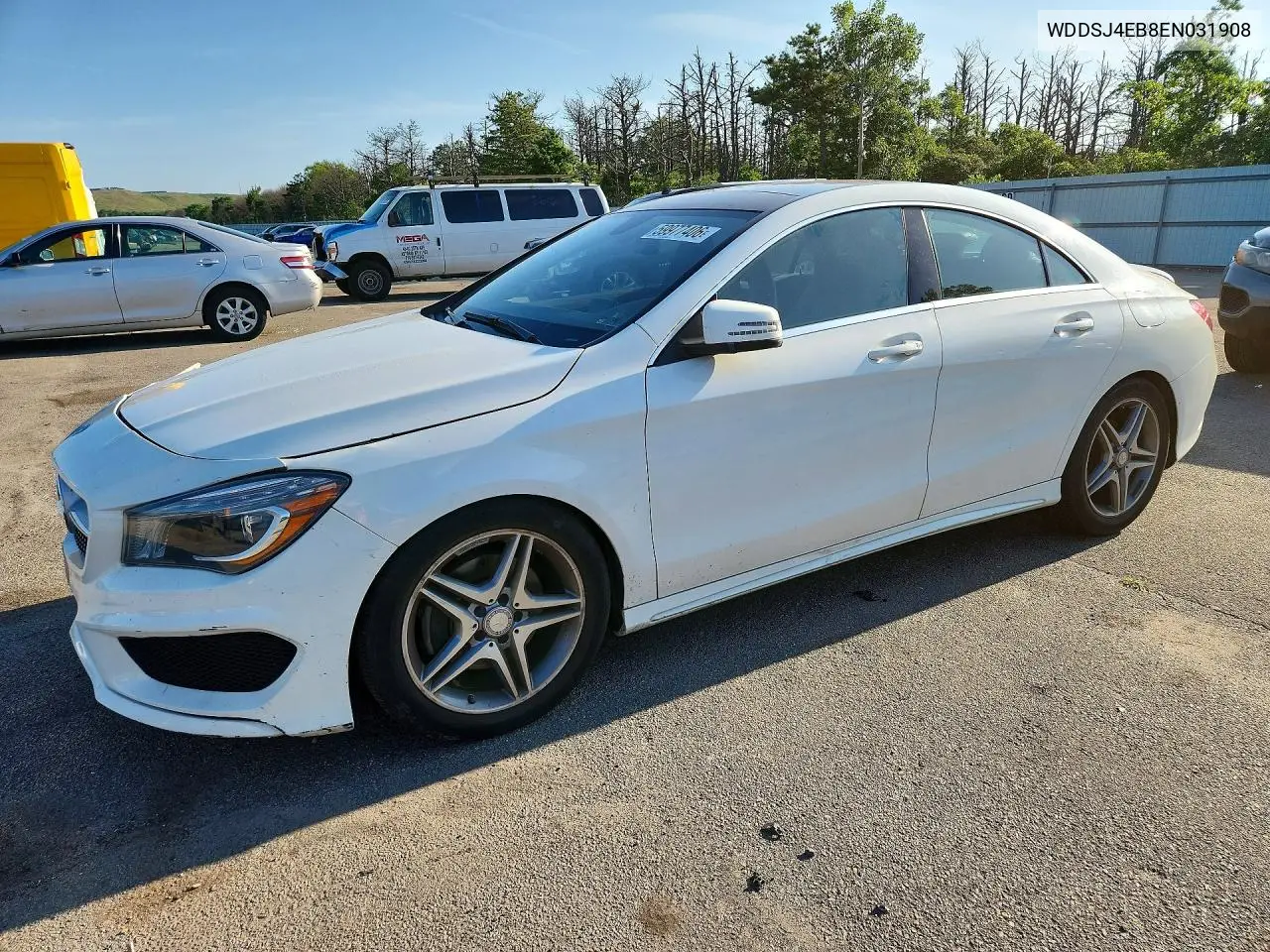 2014 Mercedes-Benz Cla 250 VIN: WDDSJ4EB8EN031908 Lot: 59977406