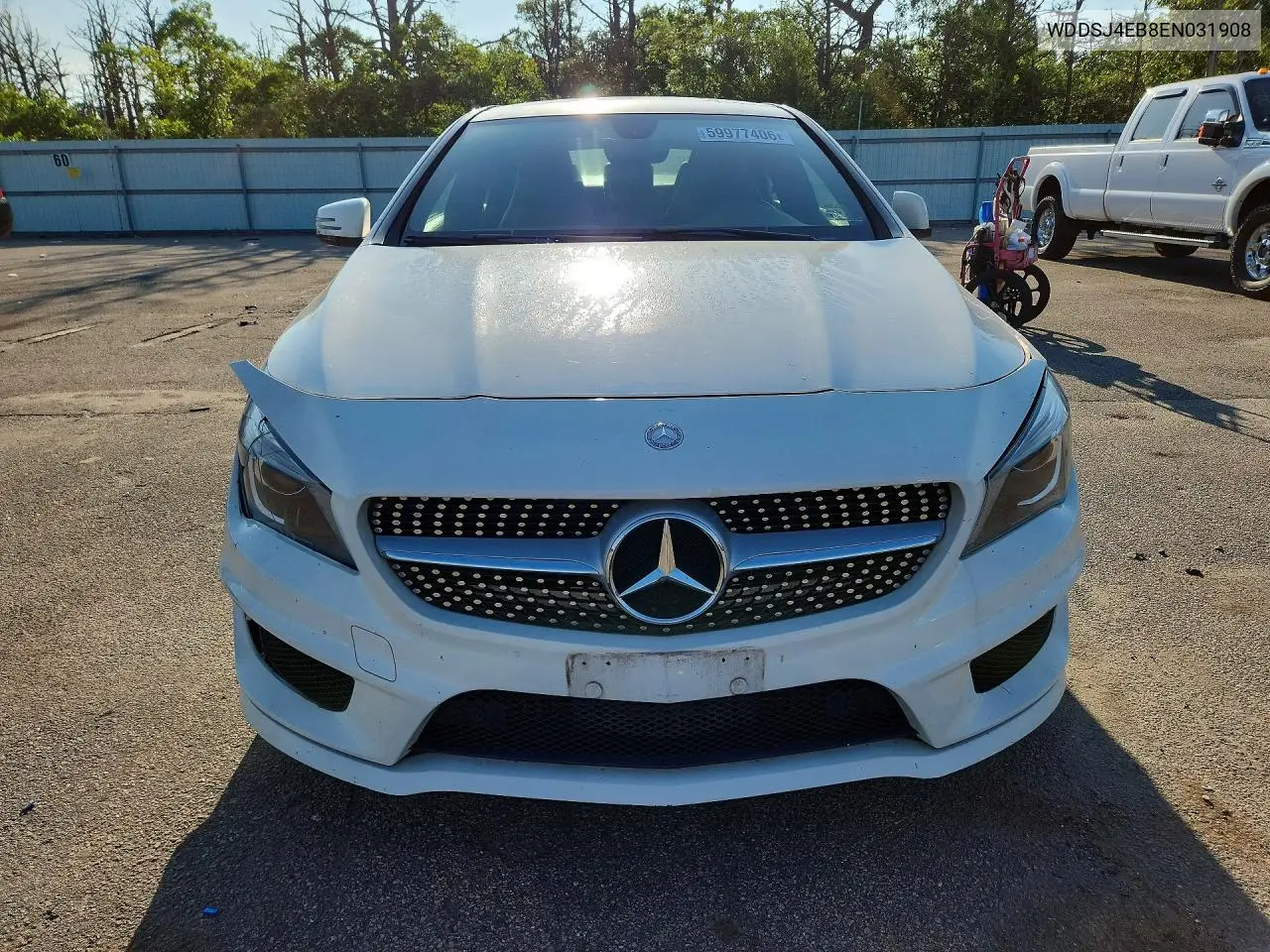 2014 Mercedes-Benz Cla 250 VIN: WDDSJ4EB8EN031908 Lot: 59977406