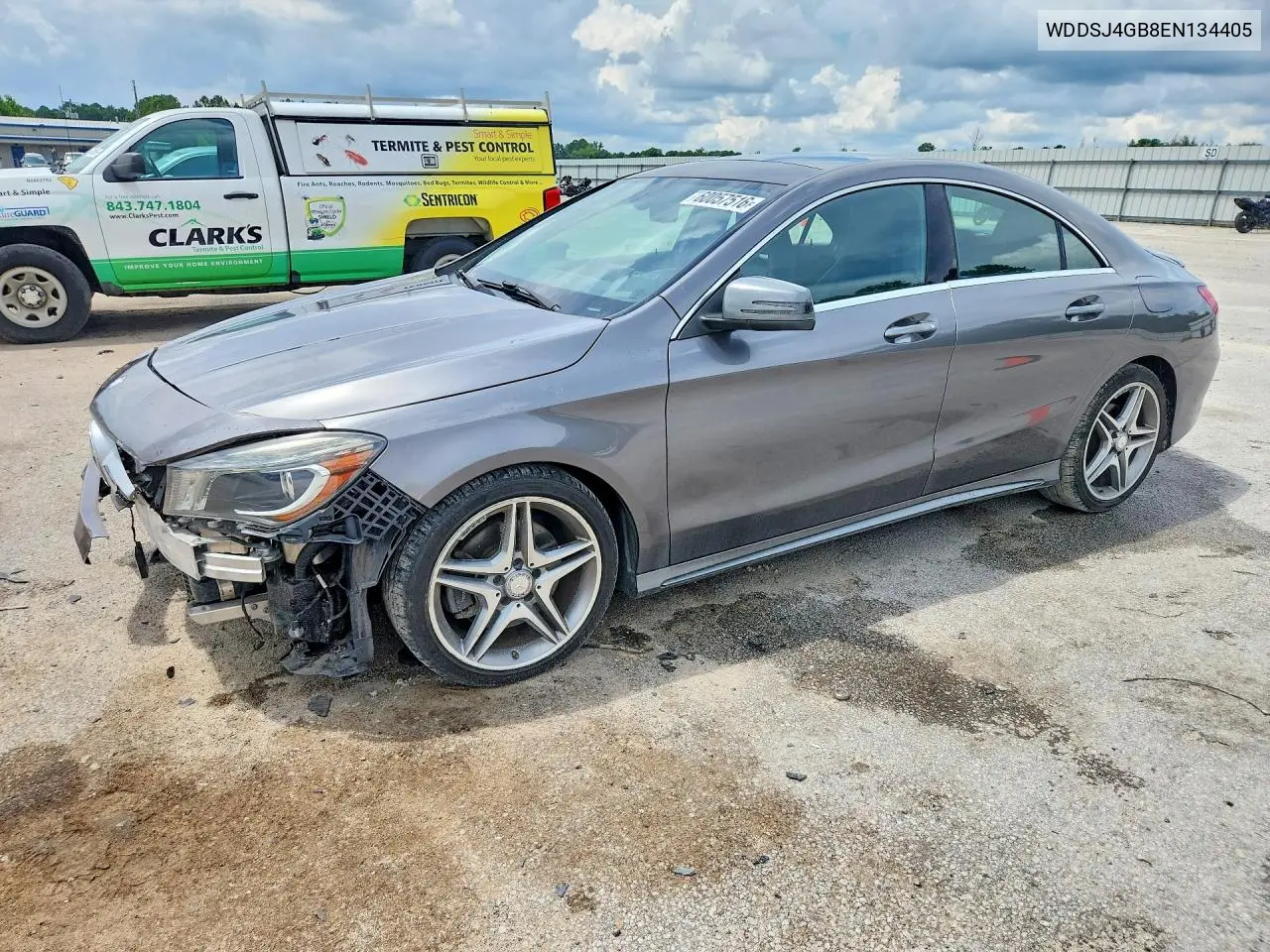 2014 Mercedes-Benz Cla 250 4Matic VIN: WDDSJ4GB8EN134405 Lot: 60057516