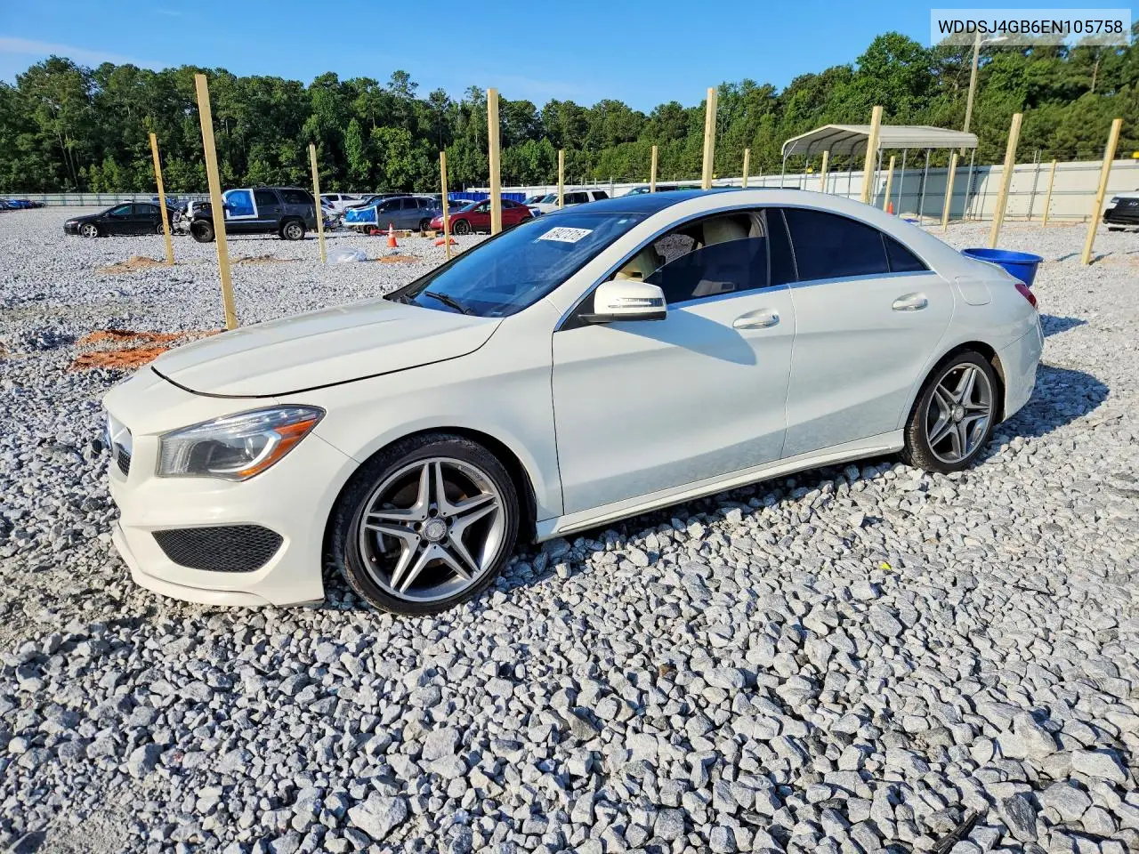 2014 Mercedes-Benz Cla 250 4Matic VIN: WDDSJ4GB6EN105758 Lot: 60421316