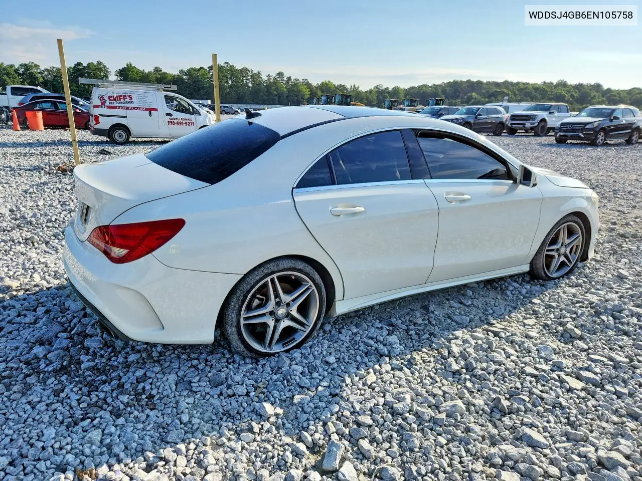 2014 Mercedes-Benz Cla 250 4Matic VIN: WDDSJ4GB6EN105758 Lot: 60421316
