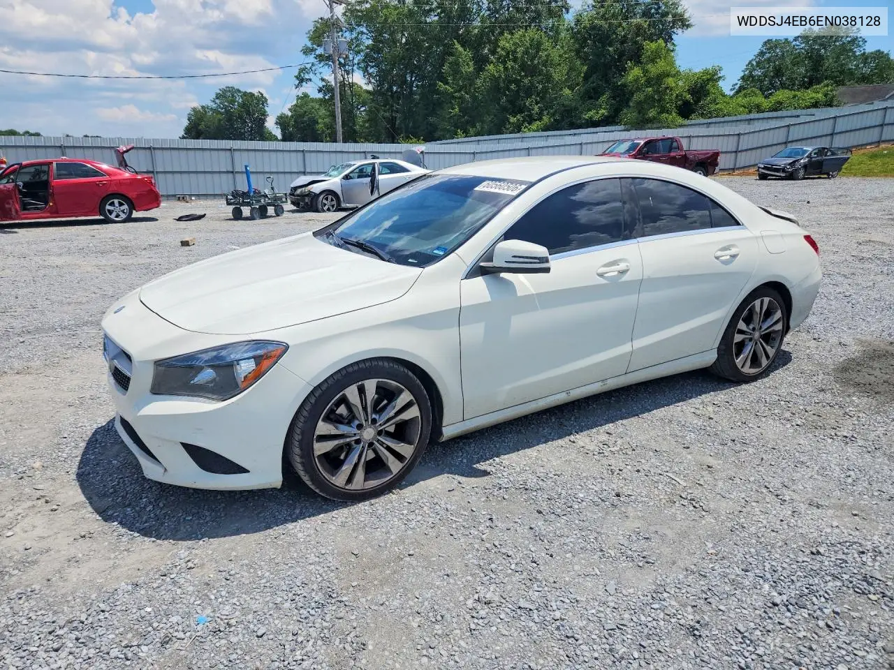2014 Mercedes-Benz Cla 250 VIN: WDDSJ4EB6EN038128 Lot: 60560506