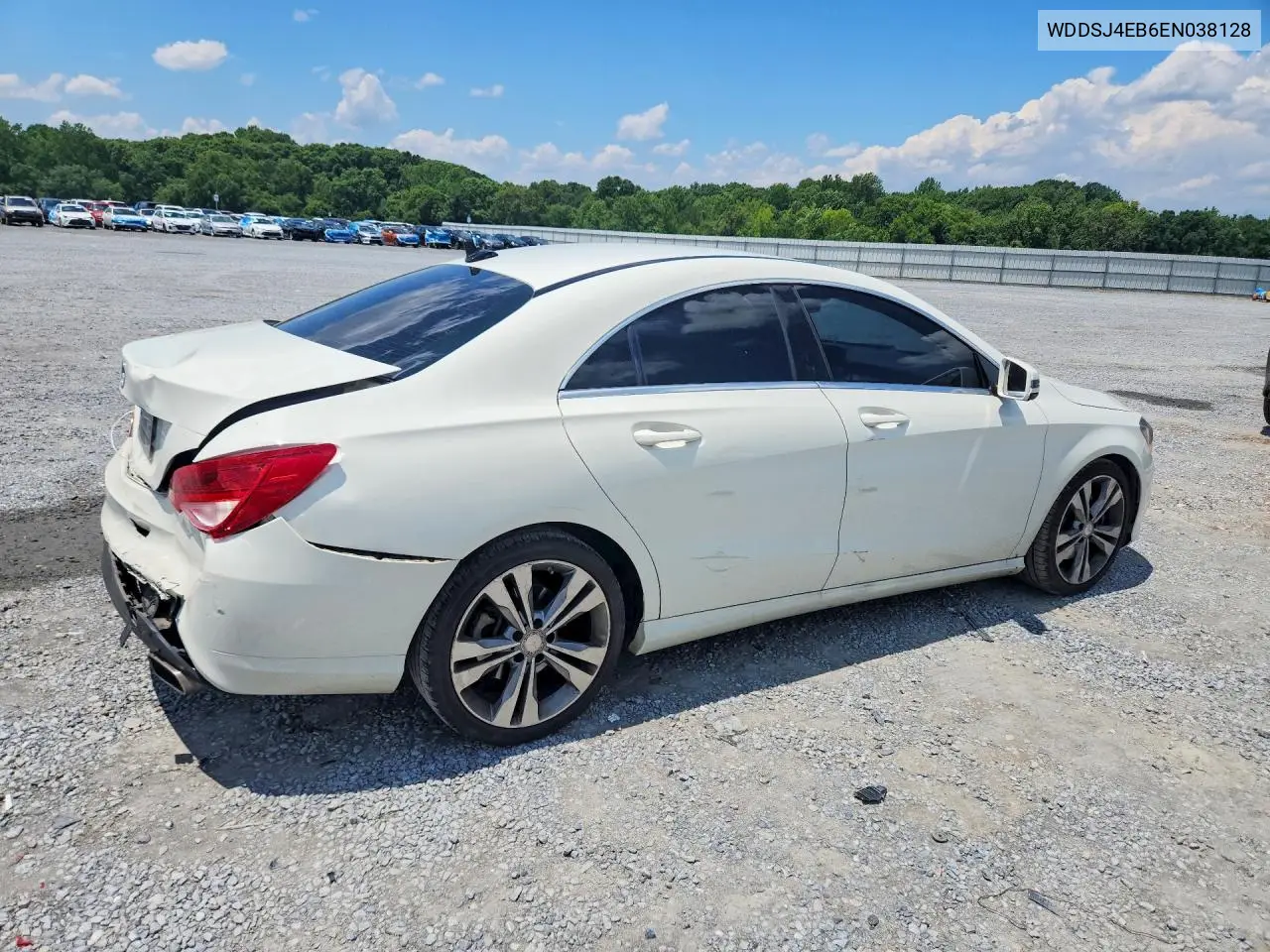 2014 Mercedes-Benz Cla 250 VIN: WDDSJ4EB6EN038128 Lot: 60560506