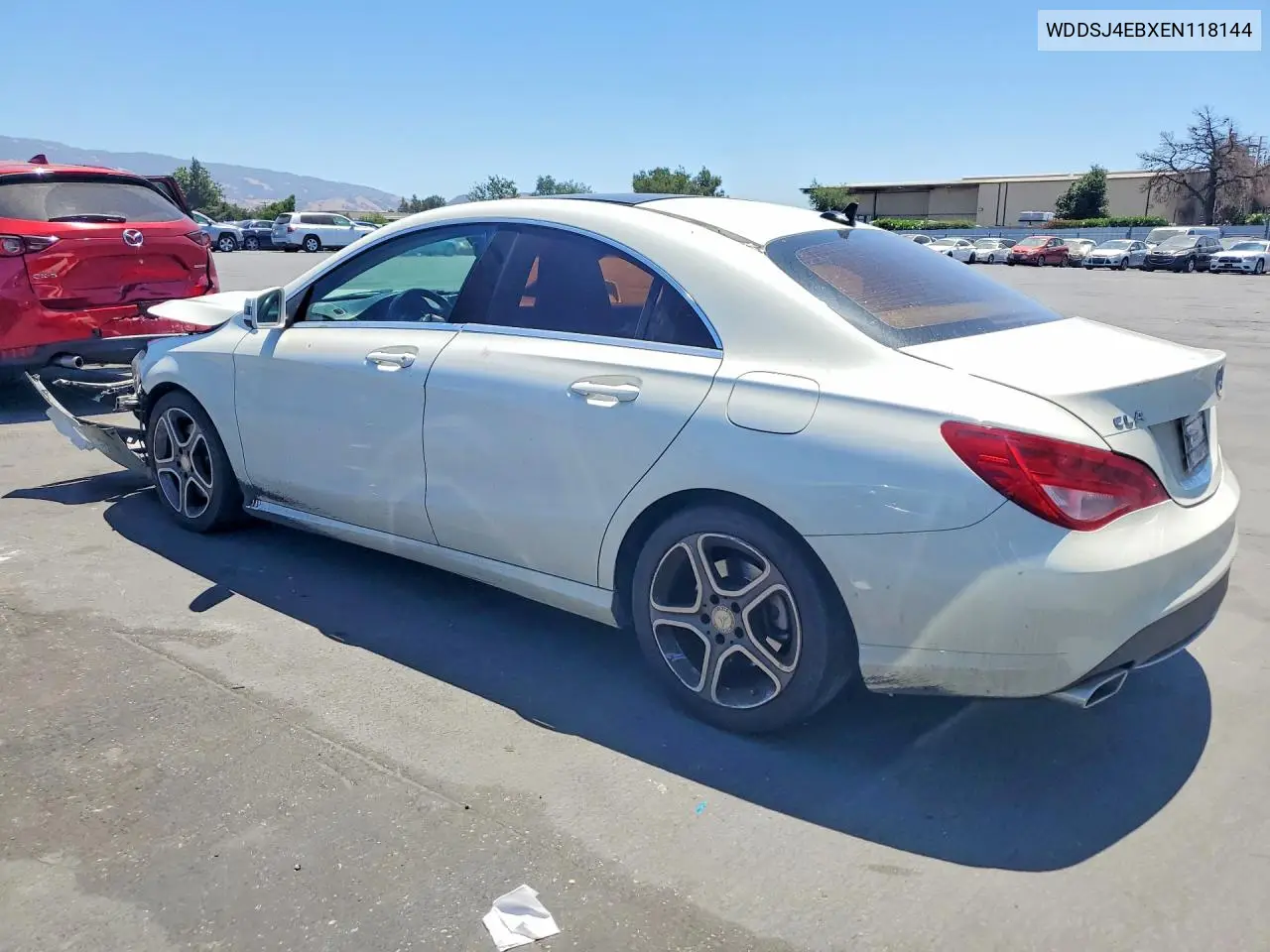 2014 Mercedes-Benz Cla 250 VIN: WDDSJ4EBXEN118144 Lot: 60626486