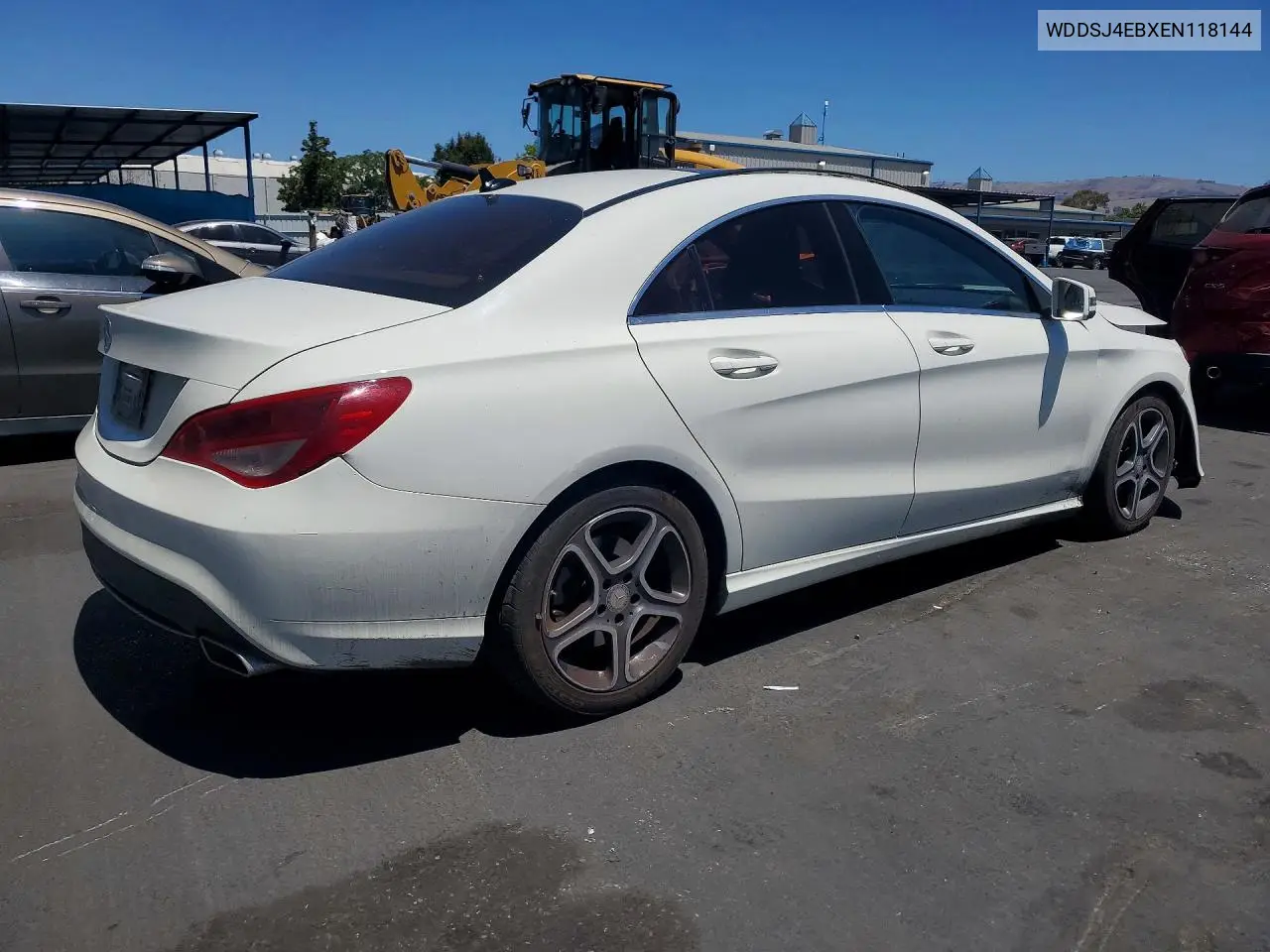 2014 Mercedes-Benz Cla 250 VIN: WDDSJ4EBXEN118144 Lot: 60626486