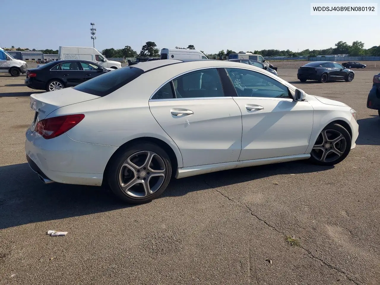 2014 Mercedes-Benz Cla 250 4Matic VIN: WDDSJ4GB9EN080192 Lot: 60741896