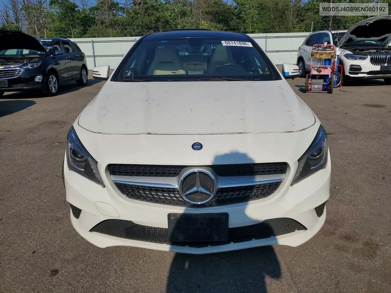 2014 Mercedes-Benz Cla 250 4Matic VIN: WDDSJ4GB9EN080192 Lot: 60741896