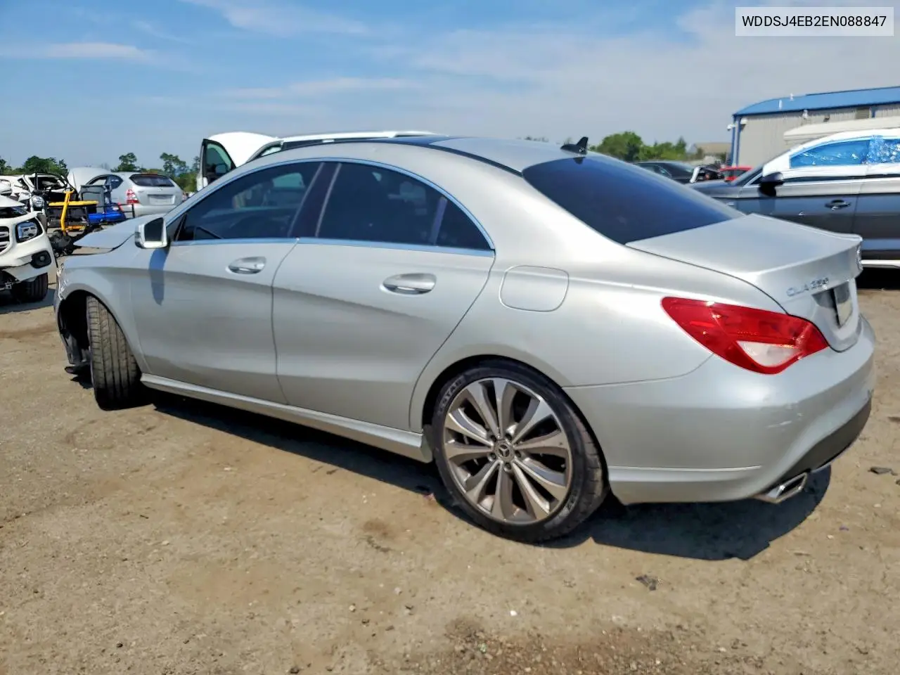 2014 Mercedes-Benz Cla 250 VIN: WDDSJ4EB2EN088847 Lot: 60847266
