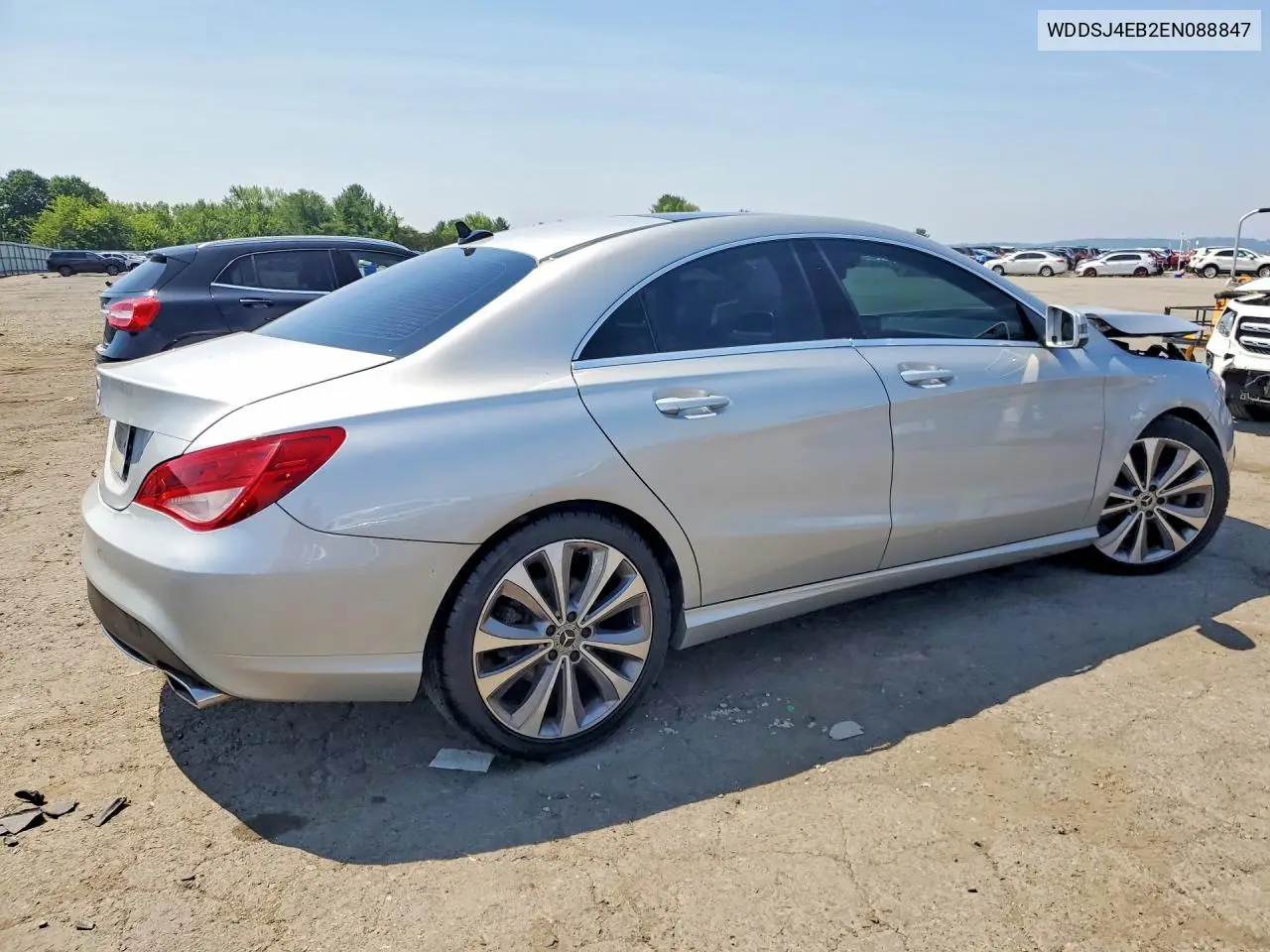 2014 Mercedes-Benz Cla 250 VIN: WDDSJ4EB2EN088847 Lot: 60847266