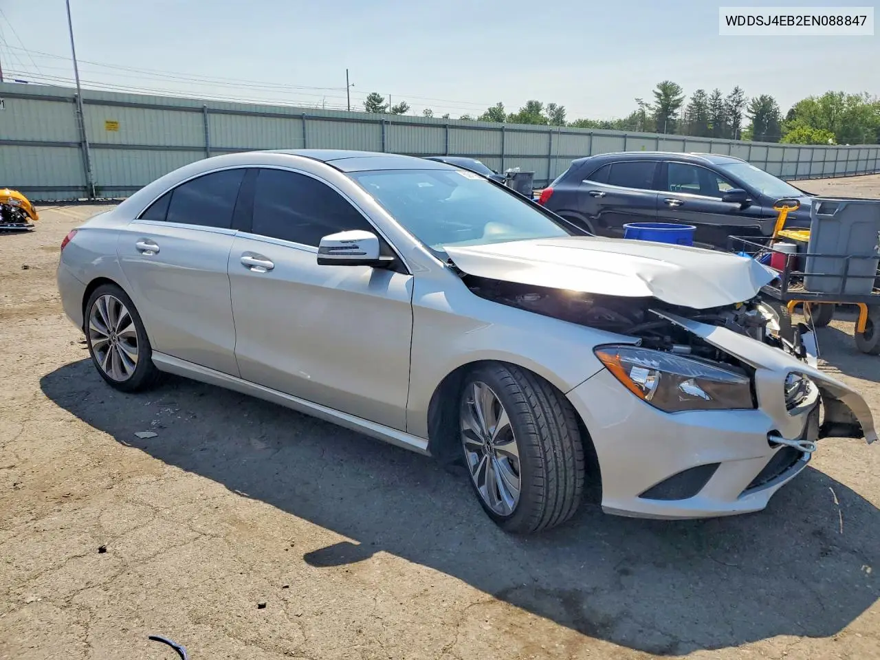 2014 Mercedes-Benz Cla 250 VIN: WDDSJ4EB2EN088847 Lot: 60847266