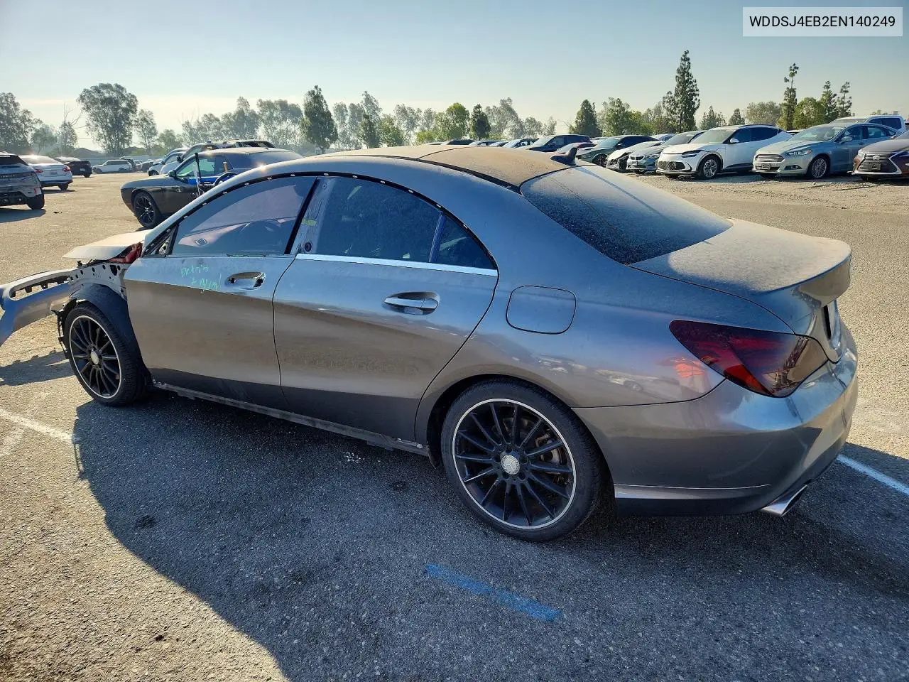 2014 Mercedes-Benz Cla 250 VIN: WDDSJ4EB2EN140249 Lot: 60889496