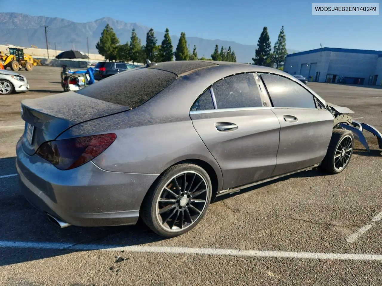 2014 Mercedes-Benz Cla 250 VIN: WDDSJ4EB2EN140249 Lot: 60889496