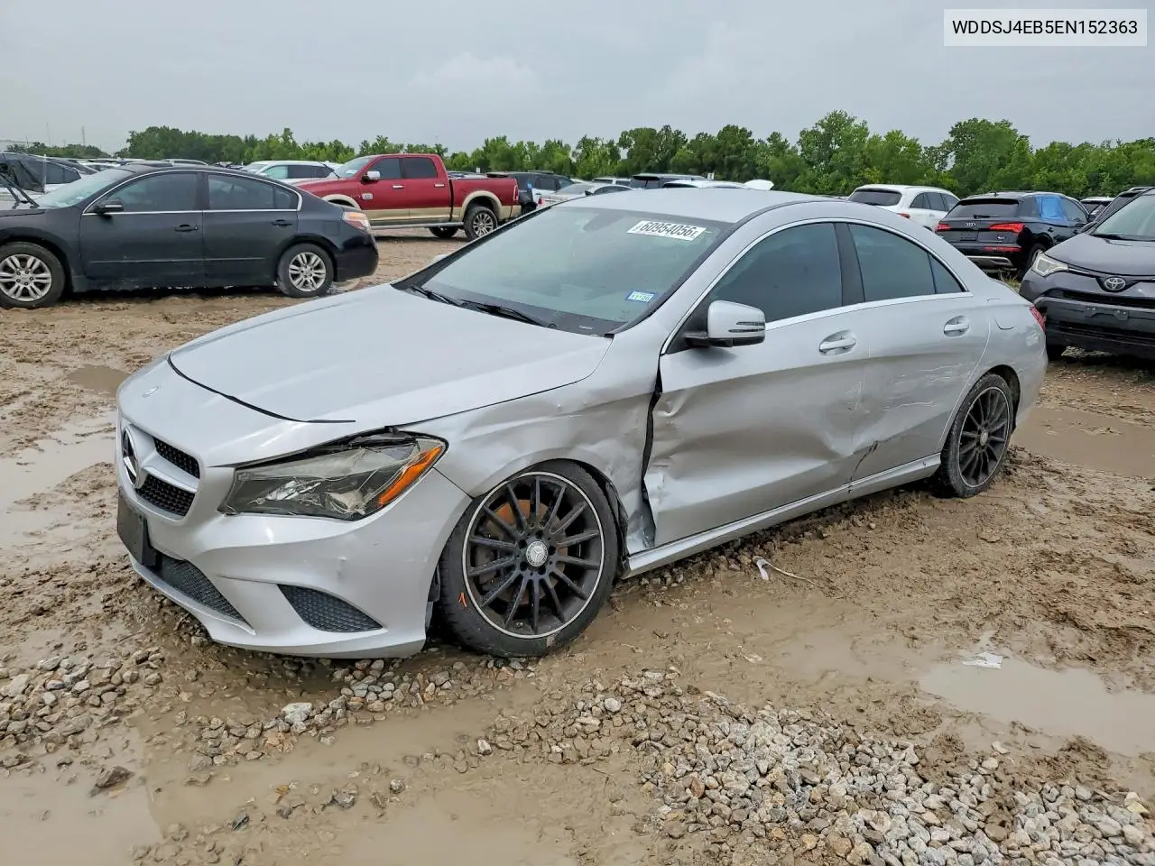 2014 Mercedes-Benz Cla 250 VIN: WDDSJ4EB5EN152363 Lot: 60954056