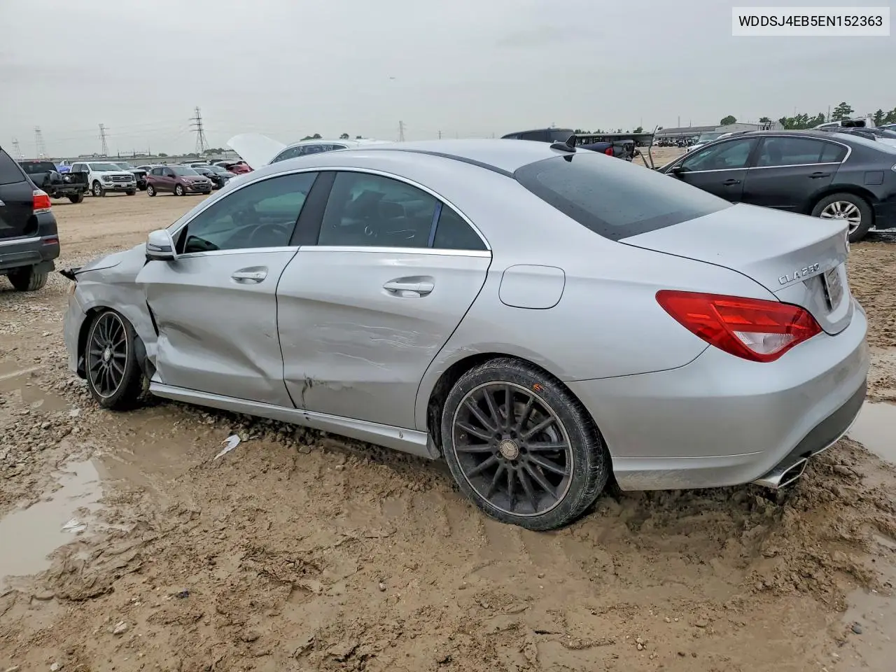 2014 Mercedes-Benz Cla 250 VIN: WDDSJ4EB5EN152363 Lot: 60954056