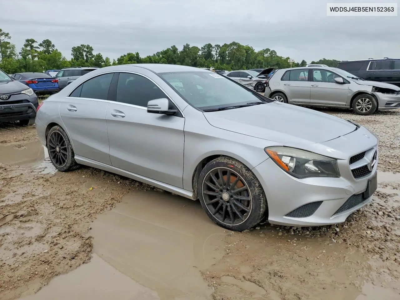2014 Mercedes-Benz Cla 250 VIN: WDDSJ4EB5EN152363 Lot: 60954056