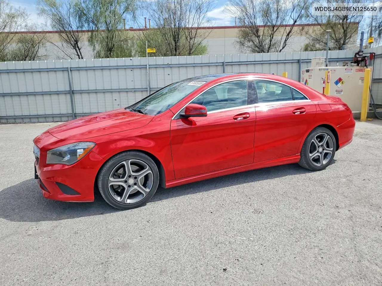 2014 Mercedes-Benz Cla 250 4Matic VIN: WDDSJ4GB9EN125650 Lot: 61005886