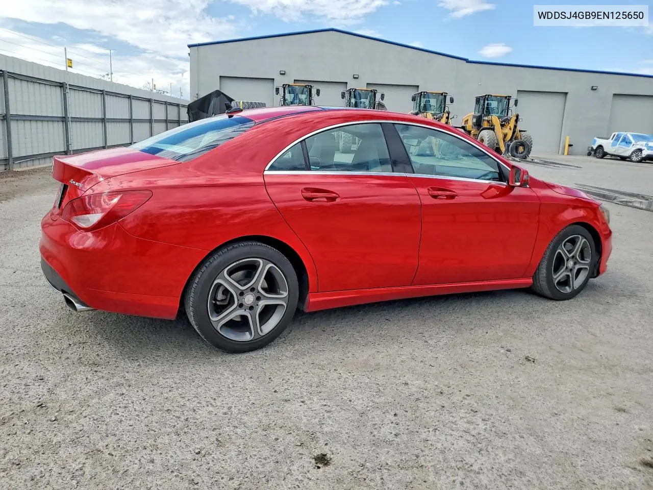 2014 Mercedes-Benz Cla 250 4Matic VIN: WDDSJ4GB9EN125650 Lot: 61005886