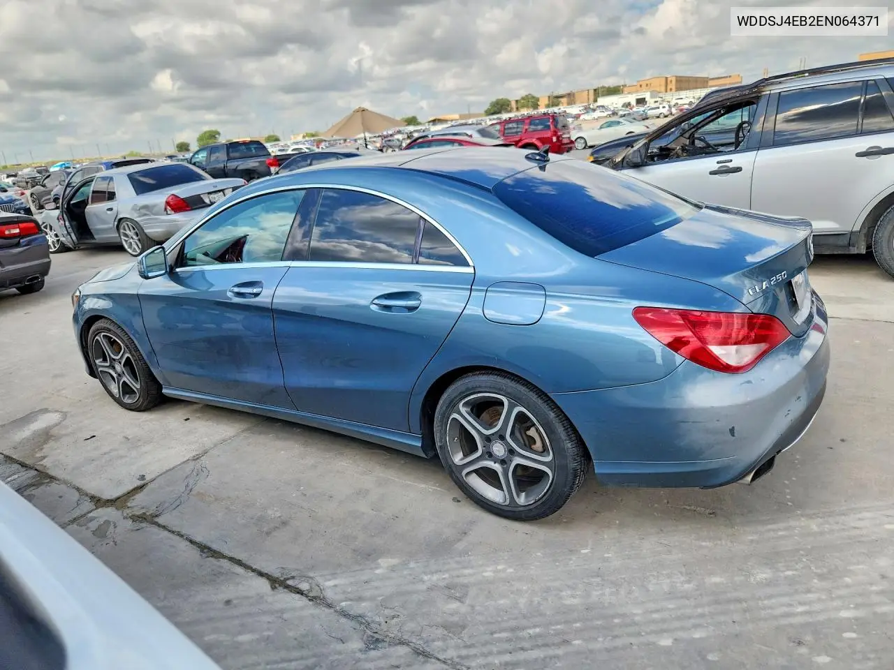 2014 Mercedes-Benz Cla 250 VIN: WDDSJ4EB2EN064371 Lot: 61087066