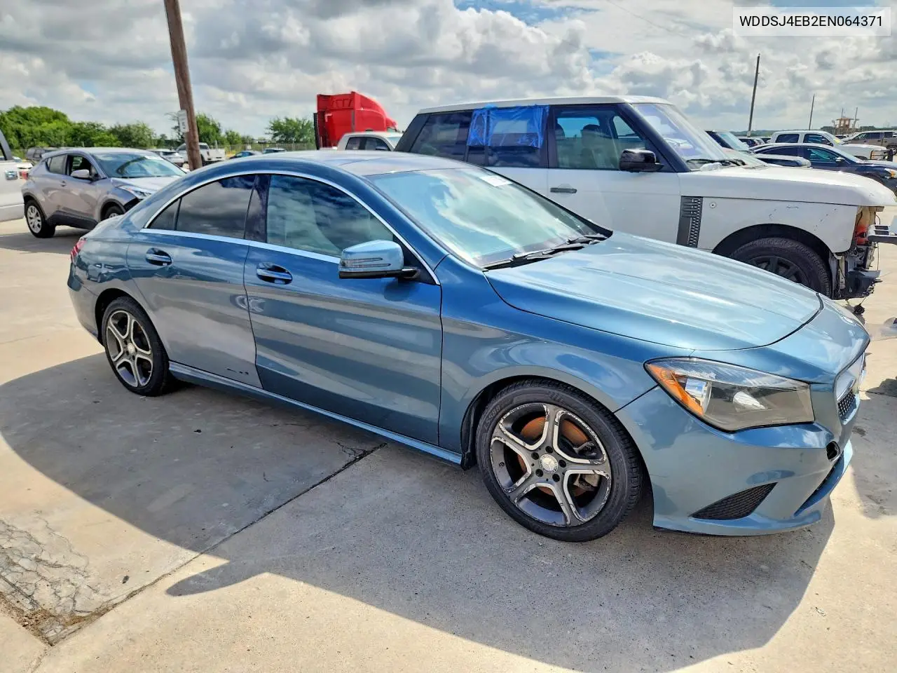 2014 Mercedes-Benz Cla 250 VIN: WDDSJ4EB2EN064371 Lot: 61087066
