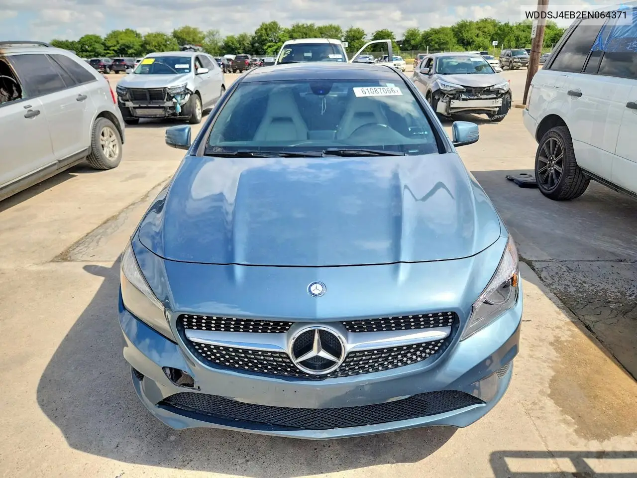 2014 Mercedes-Benz Cla 250 VIN: WDDSJ4EB2EN064371 Lot: 61087066