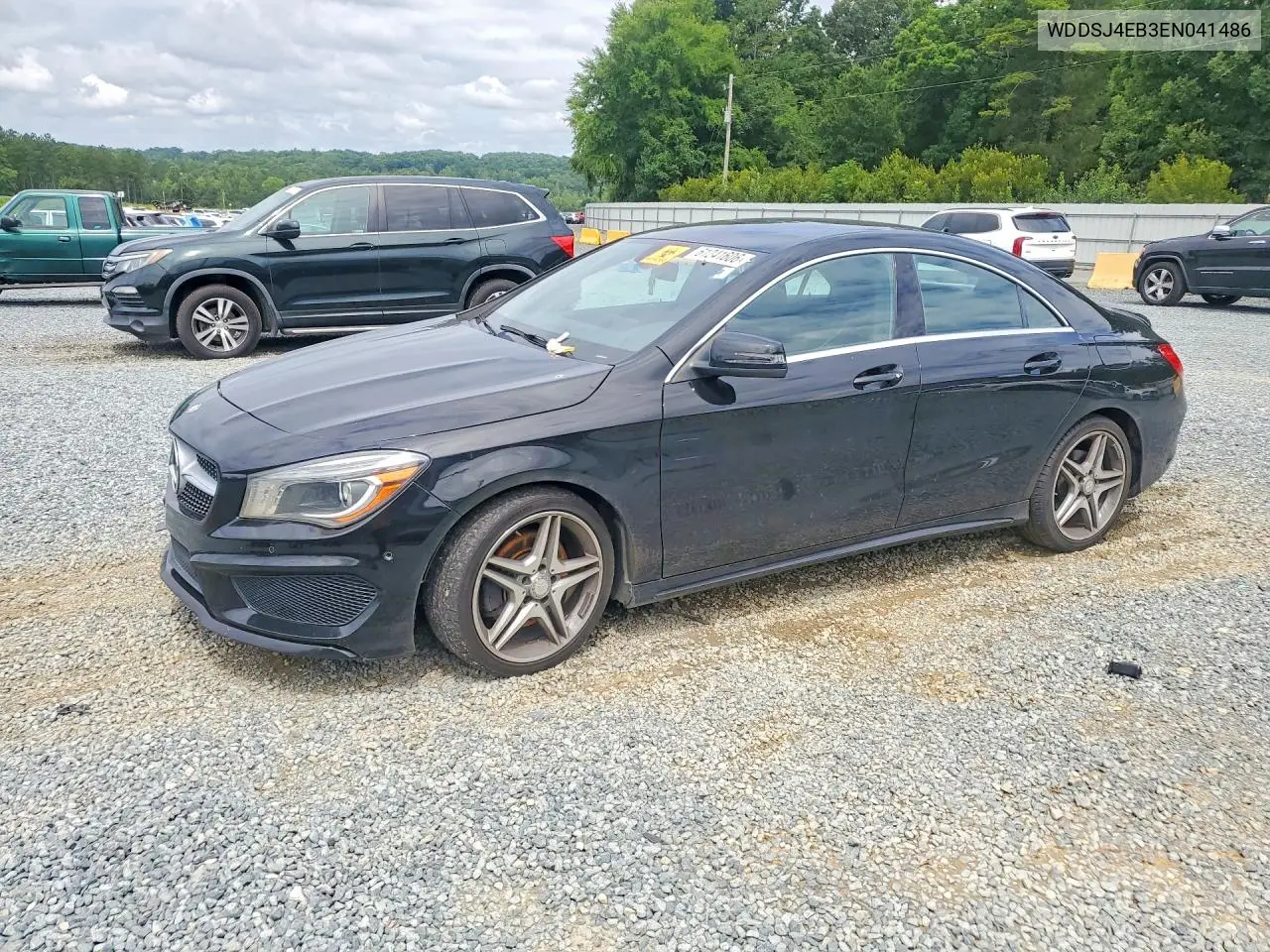2014 Mercedes-Benz Cla 250 VIN: WDDSJ4EB3EN041486 Lot: 61241606