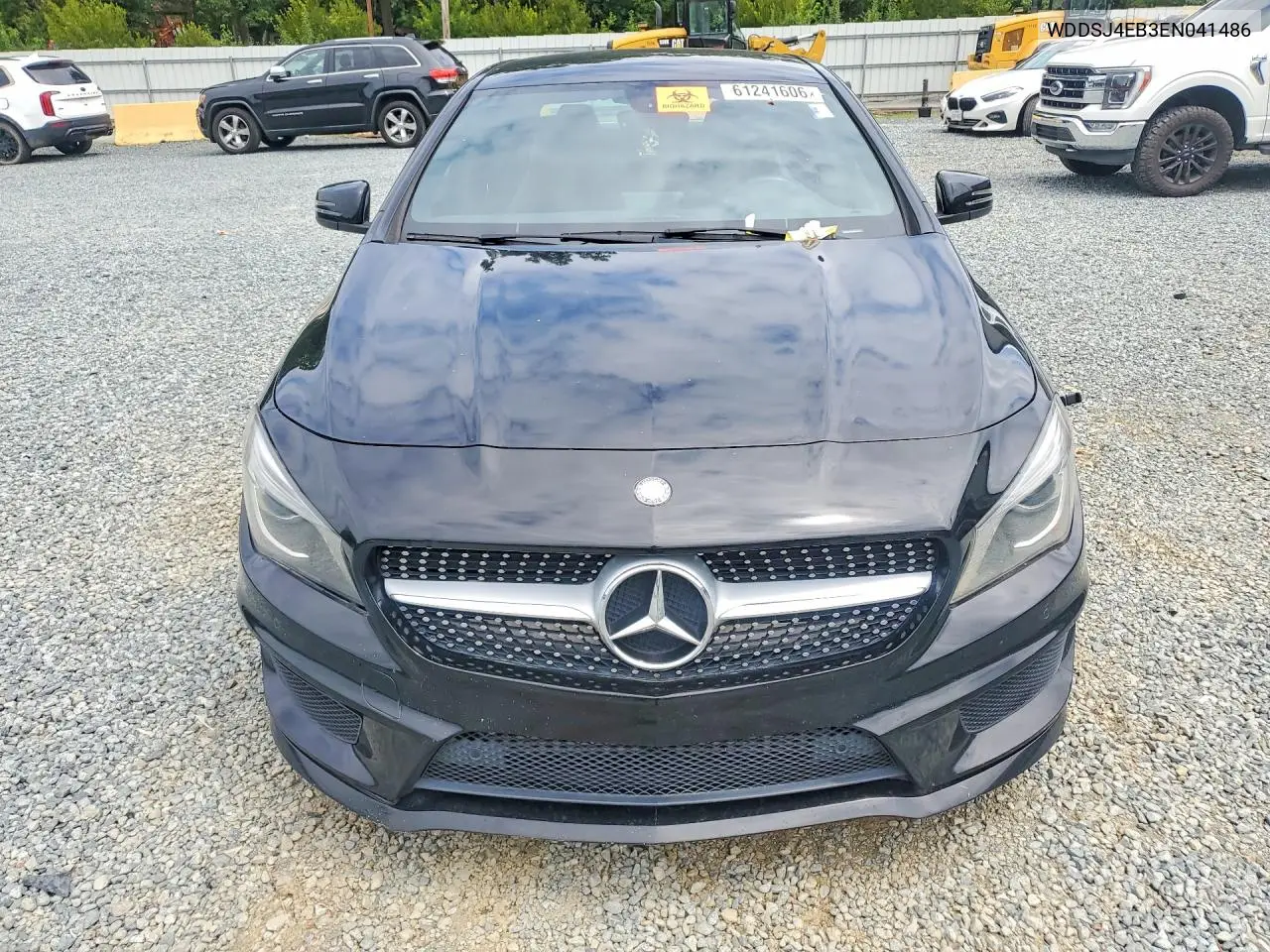 2014 Mercedes-Benz Cla 250 VIN: WDDSJ4EB3EN041486 Lot: 61241606